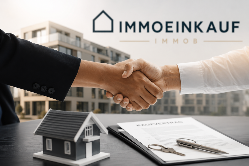 Handwerk 2.0 Immoankauf - Handschlag beim Immobilienverkauf